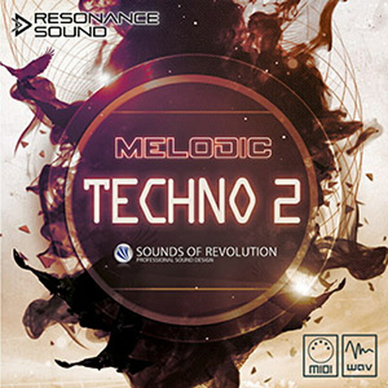 SOUNDS OF REVOLUTION SOR - MELODIC TECHNO 2(オンライン納品)(2時間以内に納品) プラグインソフト