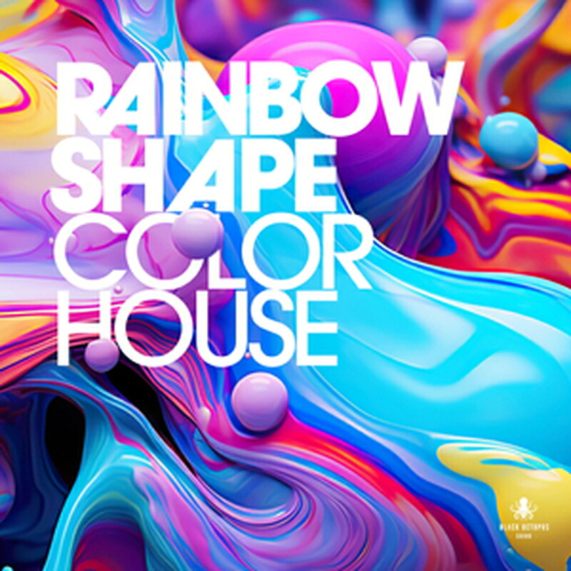 BLACK OCTOPUS RAINBOW SHAPE - COLOR HOUSE(オンライン納品)(2時間以内に納品) プラグインソフト
