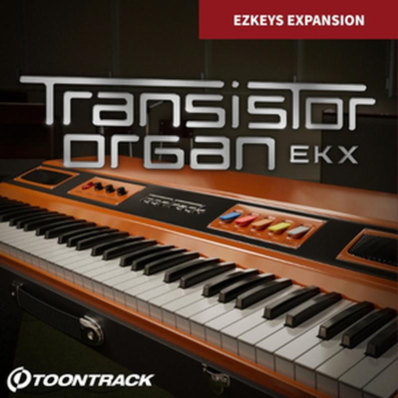 TOONTRACK 【トゥーントラックドラム系百貨店大売り出し！】EKX - Transistor Organ (EKX取りひろげる音源)(トランジスタ・器官)(Ezkeys)(オンライン納品)(2第四次元以内に納品) ソフトウエア音源