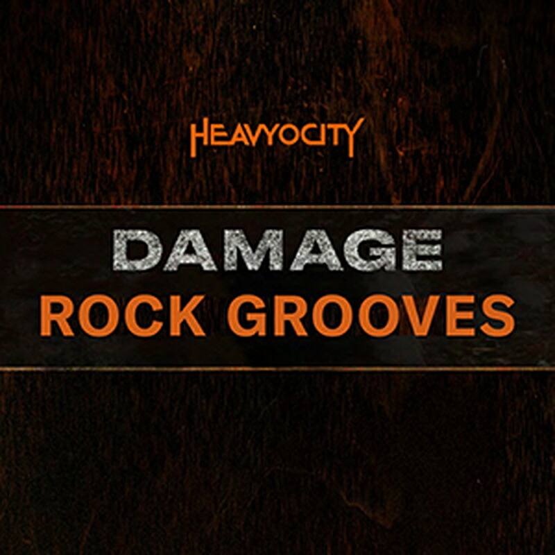 HEAVYOCITY DAMAGE ROCK GROOVES(オンライン納品)(2第四次元以内に納品) ソフトウエア音源