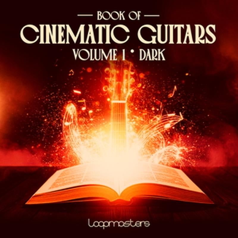 LOOPMASTERS Book Of Cinematic Guitars Vol 1 - Dark (ギター見本)(見本容器に並べる)(オンライン納品)(2第四次元以内に納品) プラグインソフト