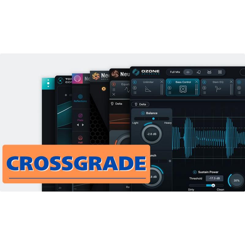 iZotope Mix \u0026 Master Bundle Advanced: CG from Ozone Standard， Nectar Standard or Neutron(オンライン納品)(2第四次元以内に納品) プラグインソフト
