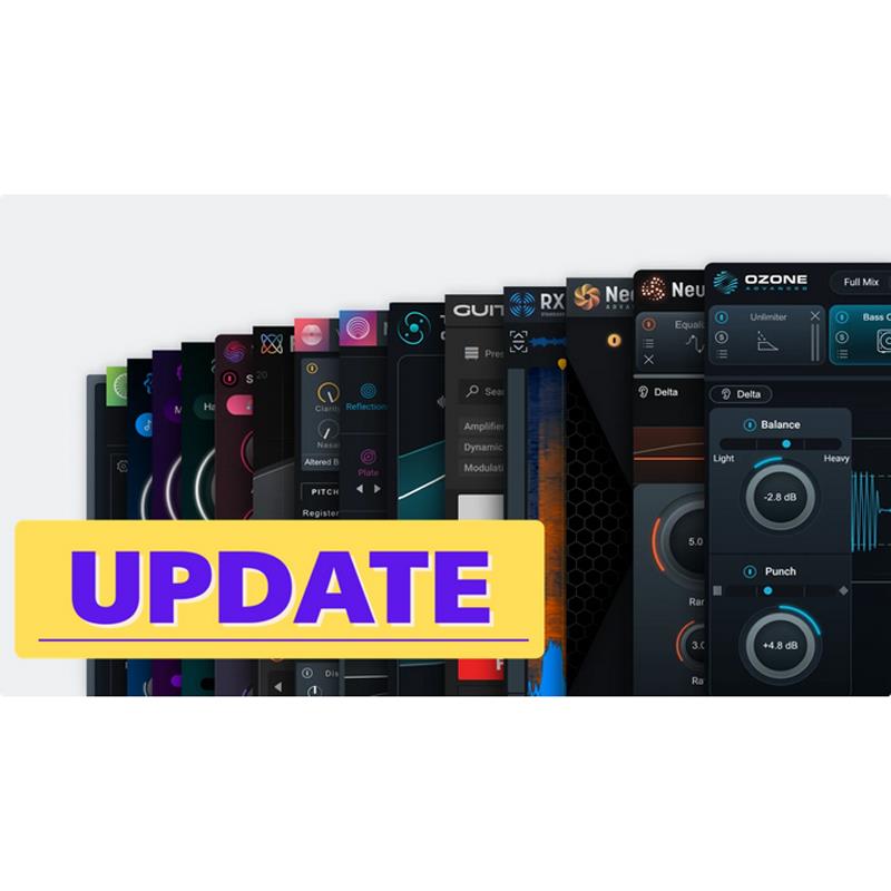 iZotope Music Production Suite 8.5: UPD from Music Production Suite 1-7.1(オンライン納品)(2時間以内に納品) プラグインソフト