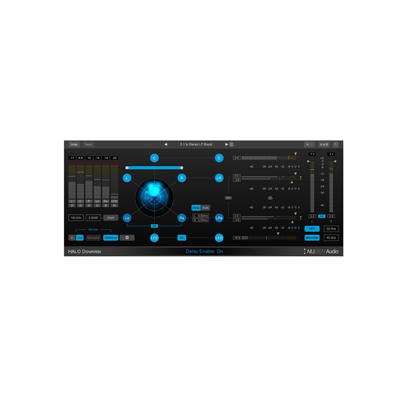 Nugen Audio Halo Downmix(オンライン納品)(2第四次元以内に納品) プラグインソフト