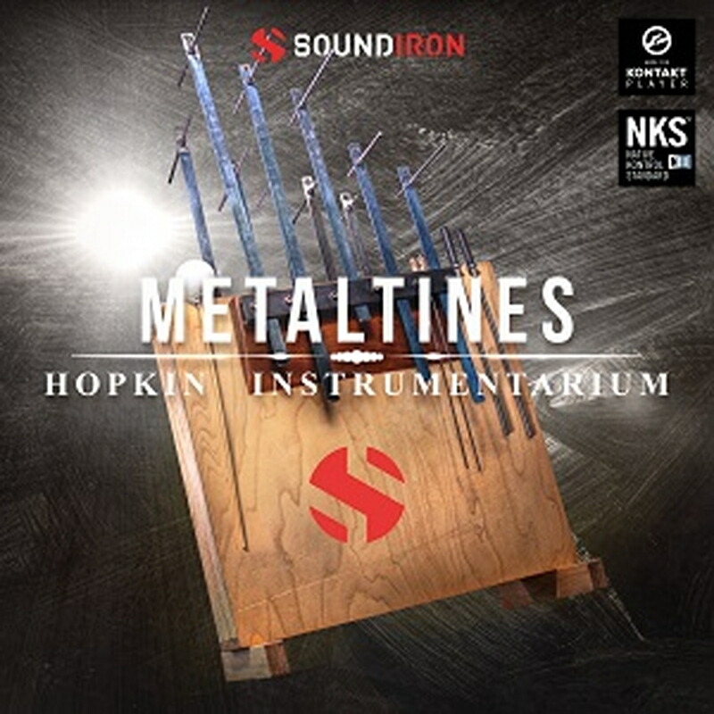 SOUNDIRON HOPKIN INSTRUMENTARIUM : METALTINES(オンライン納品)(2時間以内に納品) ソフトウェア音源