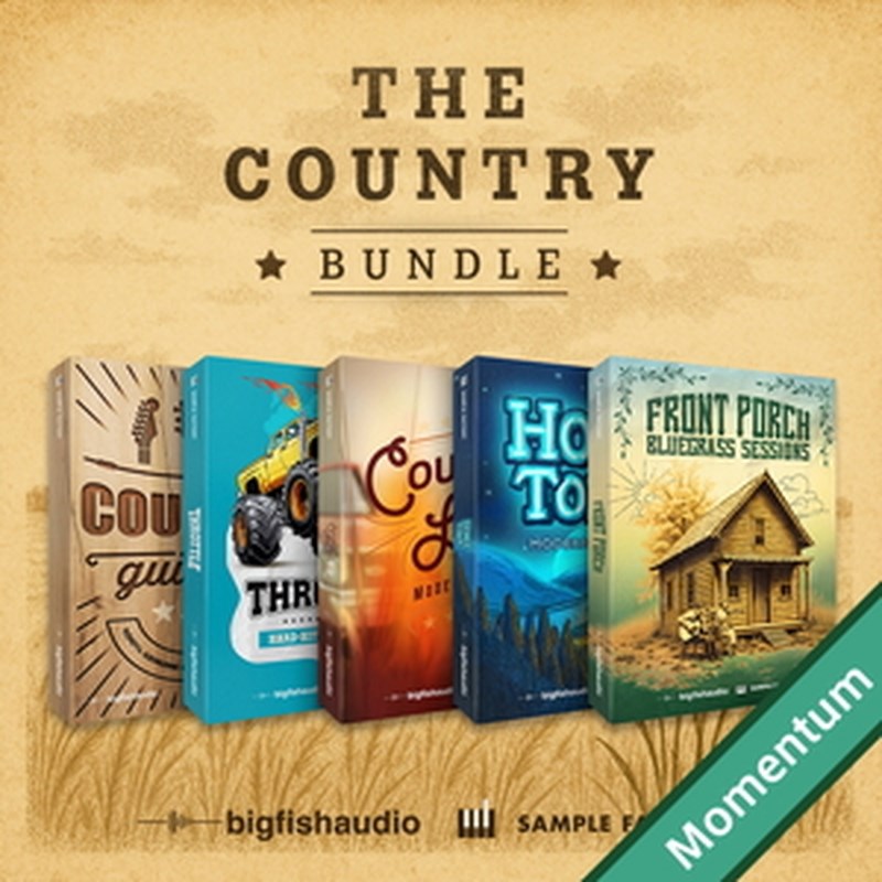 BIG FISH AUDIO THE COUNTRY BUNDLE MMT(オンライン納品)(2第四次元以内に納品) プラグインソフト