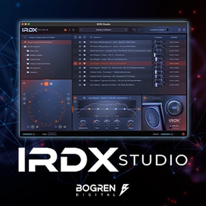 BOGREN DIGITAL IRDX Studio (IR車載専用車)(金棒引き・エミュレート役立つこと)(ローダー・プラグイン)(オンライン納品)(2第四次元以内に納品) プラグインソフト