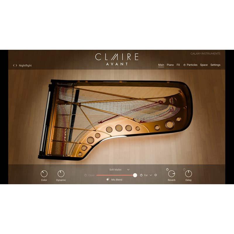 Native Instruments Claire - Avant (ネイティブインストルメンツ)(KONTAKTインストゥルメント)(オンライン納品)(2時間以内に納品) ソフトウェア音源