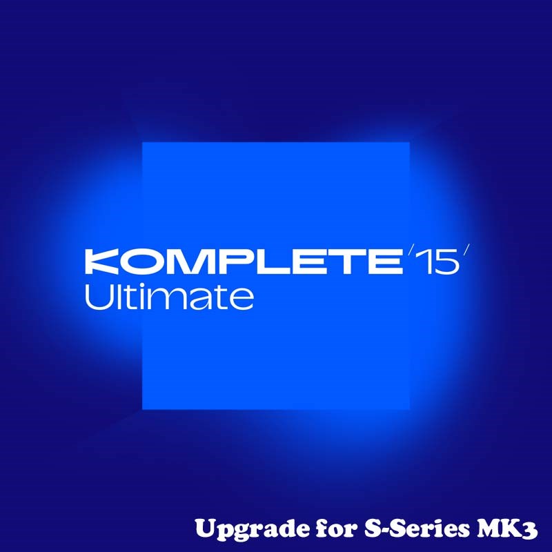 Native Instruments Komplete 15 ULTIMATE Upgrade for S-Series MK3(オンライン納品)(2時間以内に納品) プラグインソフト