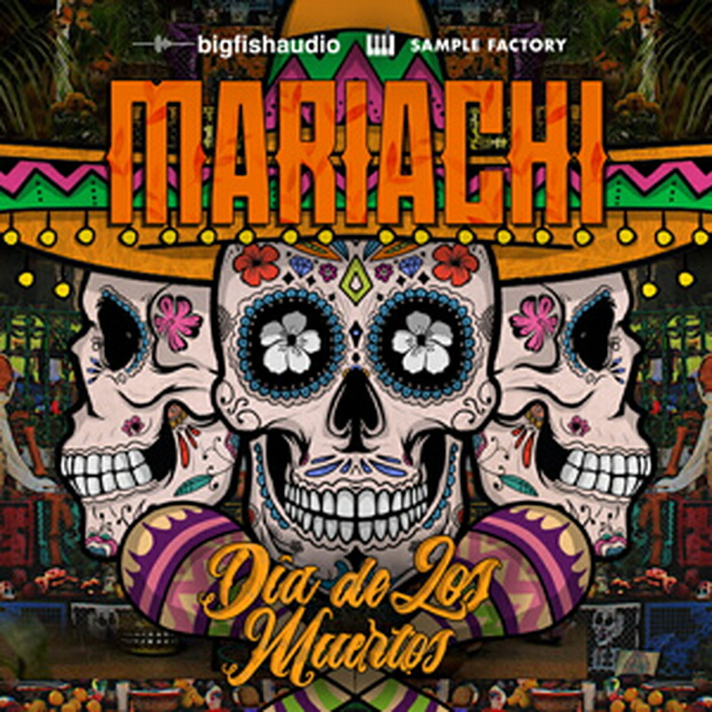 BIG FISH AUDIO MARIACHI - DIA DE LOS MUERTOS(オンライン納品)(2時間以内に納品) プラグインソフト