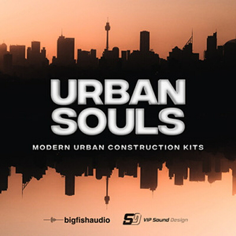 BIG FISH AUDIO URBAN SOULS(オンライン納品)(2時間以内に納品) プラグインソフト