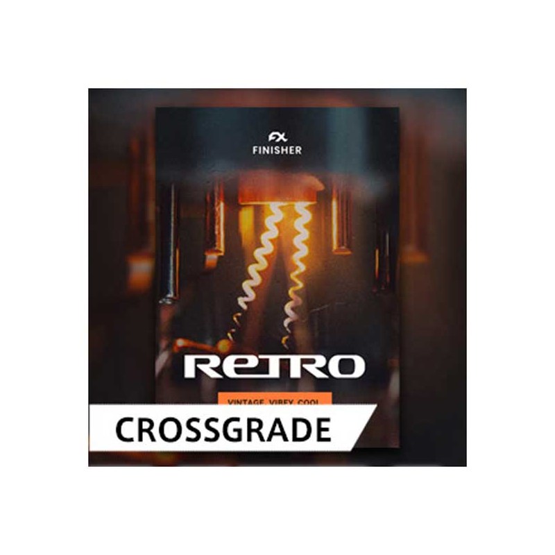 UJAM FINISHER RETRO / CROSS GRADE (オンライン納品)(2時間以内に納品) プラグインソフト