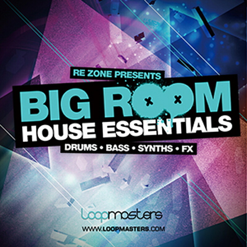 LOOPMASTERS RE-ZONE PRESENTS BIG ROOM HOUSE ESSENTIALS(オンライン納品)(2時間以内に納品) プラグインソフト画像
