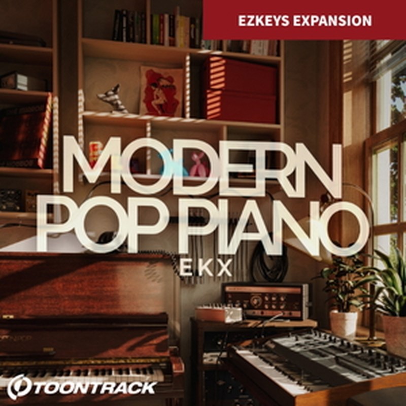 TOONTRACK 【トゥーントラックドラム系百貨店大売り出し！】EKX - MODERN POP PIANO(オンライン納品)(2第四次元以内に納品) ソフトウエア音源