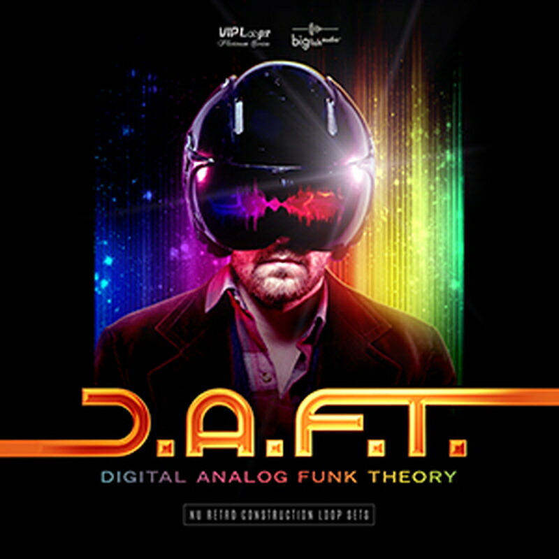 BIG FISH AUDIO D.A.F.T. - DIGITAL ANALOG FUNK THEORY(オンライン納品)(2時間以内に納品) プラグインソフト