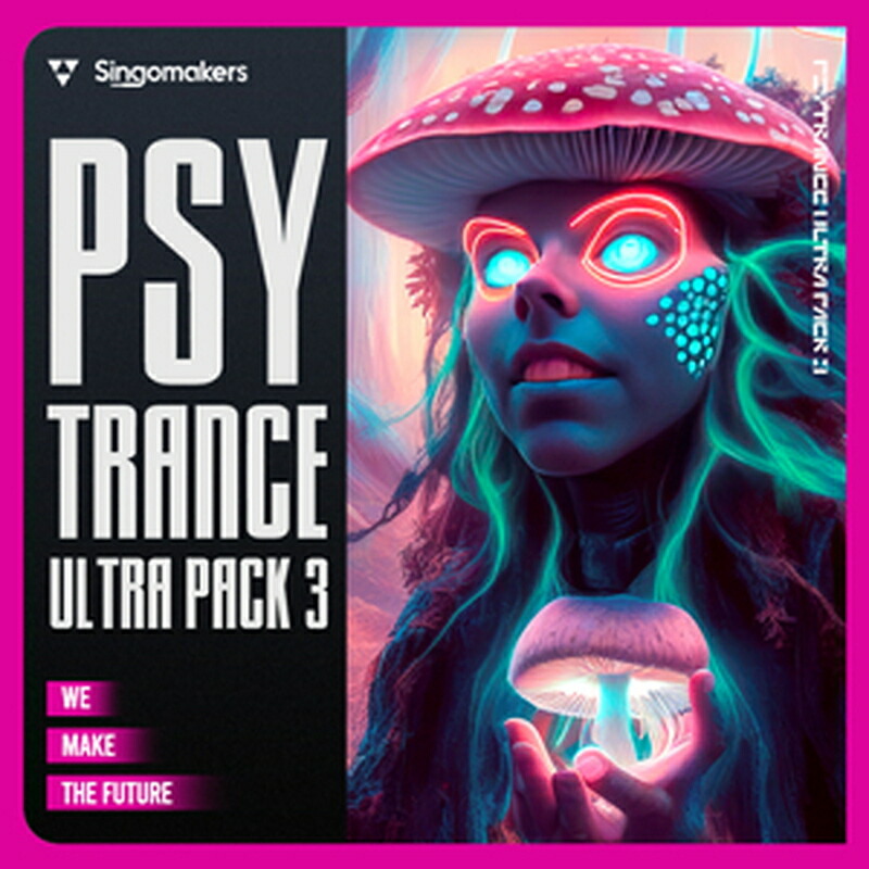 SINGOMAKERS PSYTRANCE ULTRA PACK 3(オンライン納品)(2第四次元以内に納品) プラグインソフト
