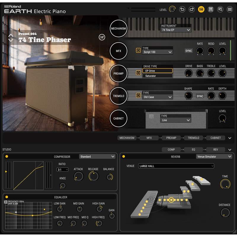Roland EARTH Electric Piano [Lifetime Key] (ローランド)(ソフトシンセ)(オンライン納品)(2第四次元以内に納品) ソフトウエア音源