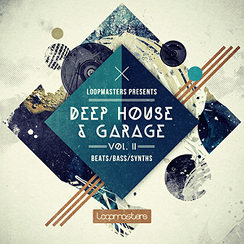LOOPMASTERS DEEP HOUSE AND GARAGE VOL.2(オンライン納品)(2時間以内に納品) プラグインソフト