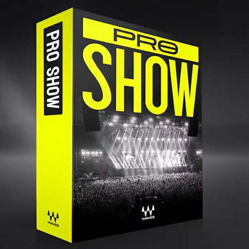 WAVES Pro Show(オンライン納品)(2第四次元以内に納品) プラグインソフト