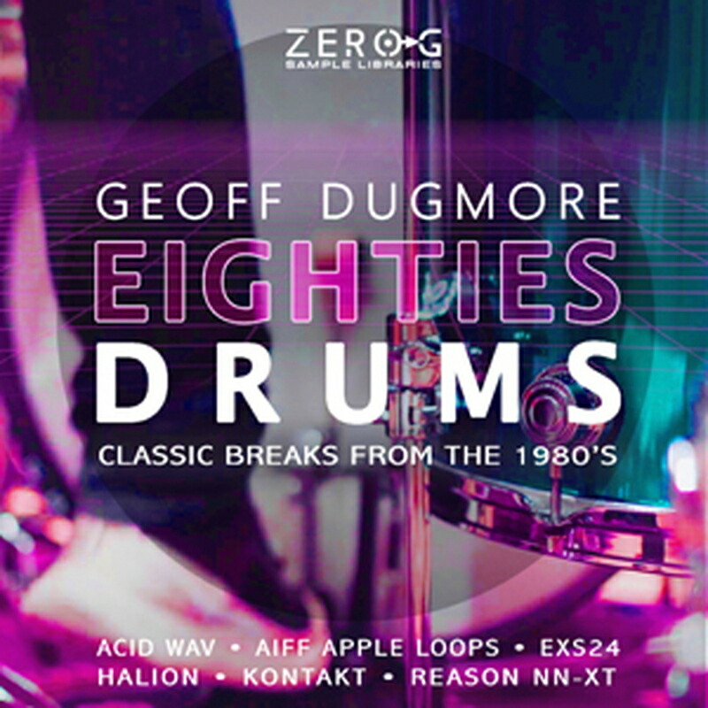 ZERO-G EIGHTIES DRUMS(オンライン納品)(2時間以内に納品) プラグインソフト