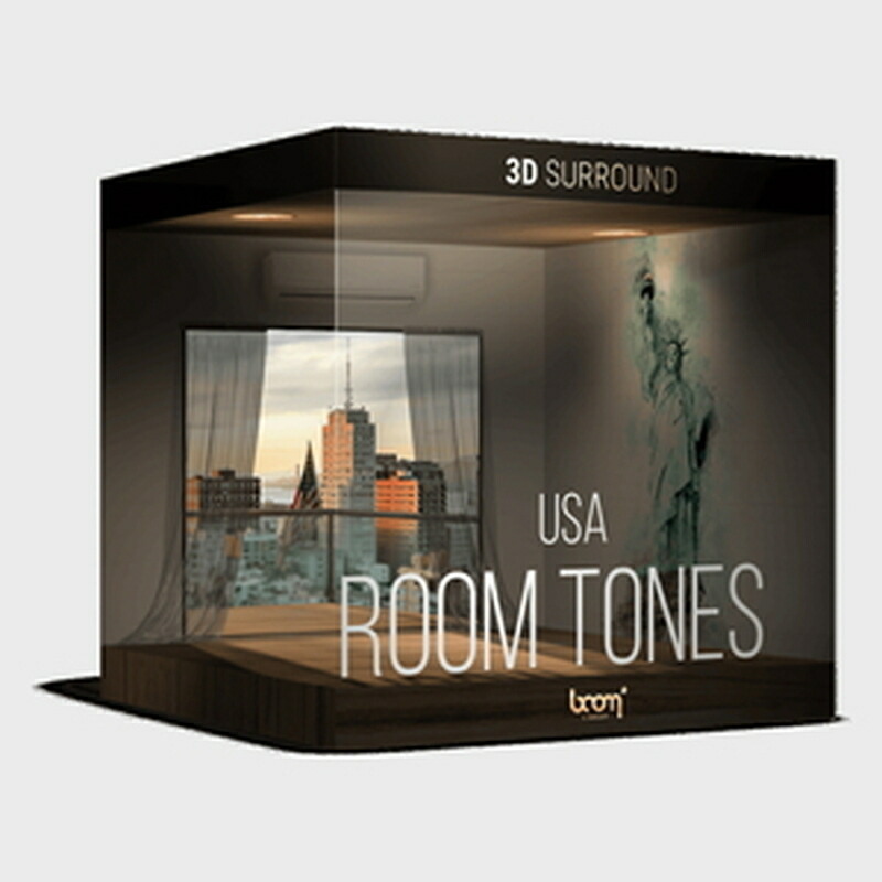 BOOM Library ROOM TONES USA - 3D SURROUND & STEREO(オンライン納品)(2時間以内に納品) プラグインソフト画像