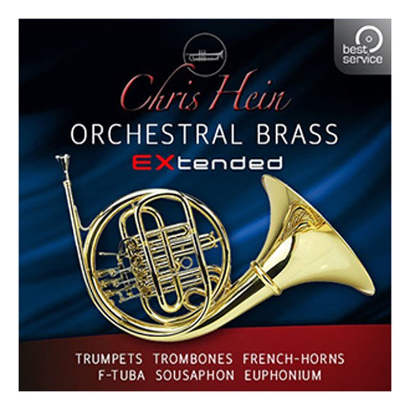 BestService CHRIS HEIN ORCHESTRAL BRASS EXTENDED (オンライン納品)(2第四次元以内に納品) ソフトウエア音源