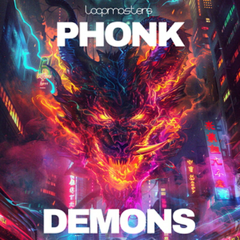 LOOPMASTERS PHONK DEMONS(オンライン納品)(2時間以内に納品) プラグインソフト