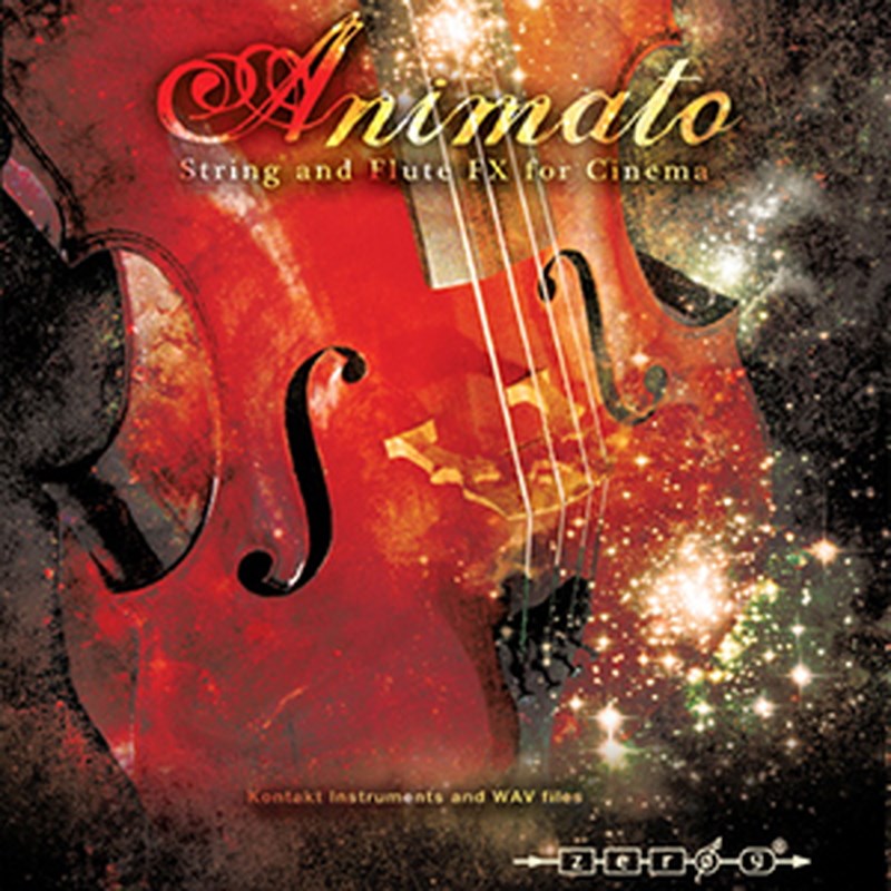 ZERO-G ANIMATO STRING & FLUTE FX FOR CINEMA(オンライン納品)(2時間以内に納品) プラグインソフト