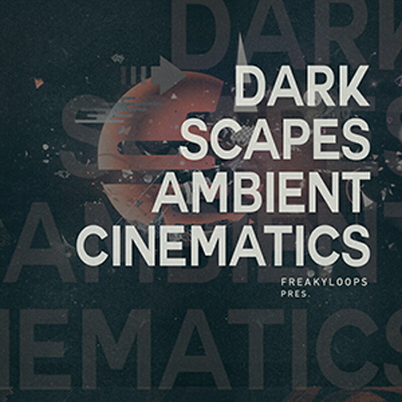 FREAKY LOOPS DARKSCAPES AMBIENT CINEMATICS(オンライン納品)(2時間以内に納品) プラグインソフト