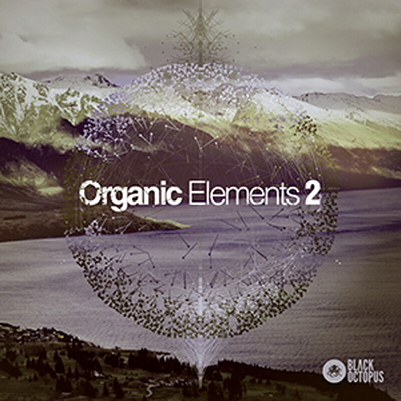 BLACK OCTOPUS ORGANIC ELEMENTS 2(オンライン納品)(2時間以内に納品) プラグインソフト