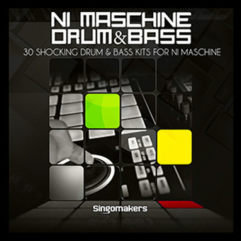 SINGOMAKERS NI MASCHINE DRUM & BASS(オンライン納品)(2時間以内に納品) プラグインソフト