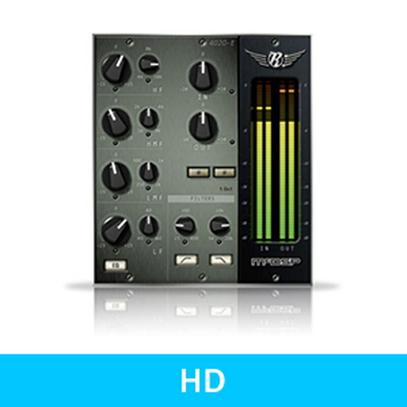 McDSP 4020 Retro EQ HD v7(オンライン納品)(2時間以内に納品) プラグインソフト