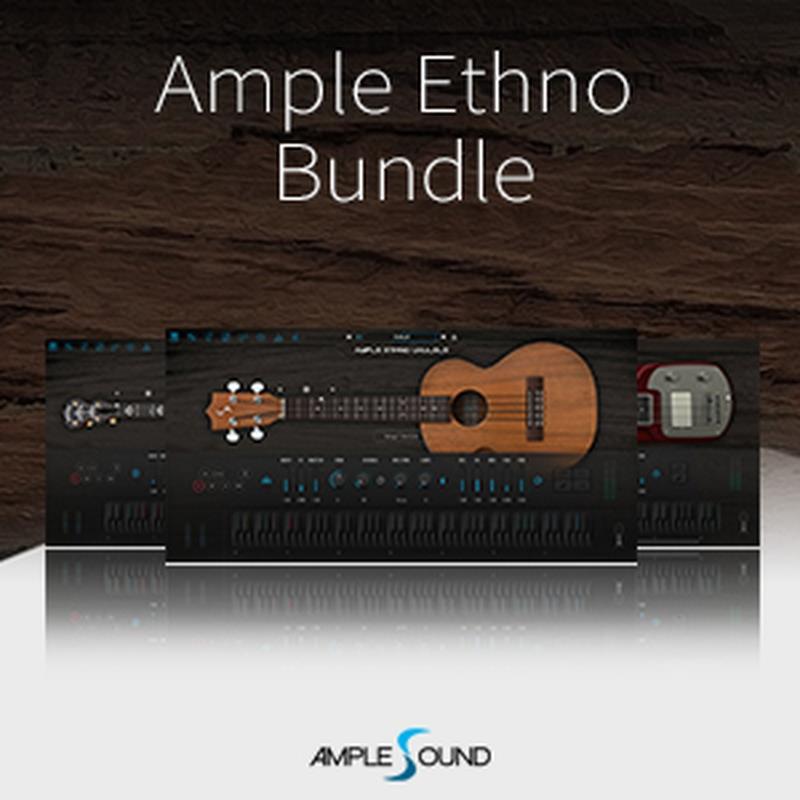 AMPLE SOUND AMPLE ETHNO BUNDLE (アンプルサウンド)(バンドル)(オンライン納品)(2時間以内に納品) ソフトウェア音源
