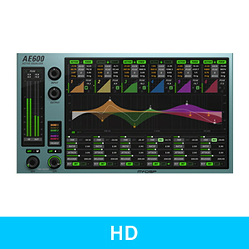 McDSP AE600 Active EQ HD v7(オンライン納品)(2時間以内に納品) プラグインソフト 21,571円