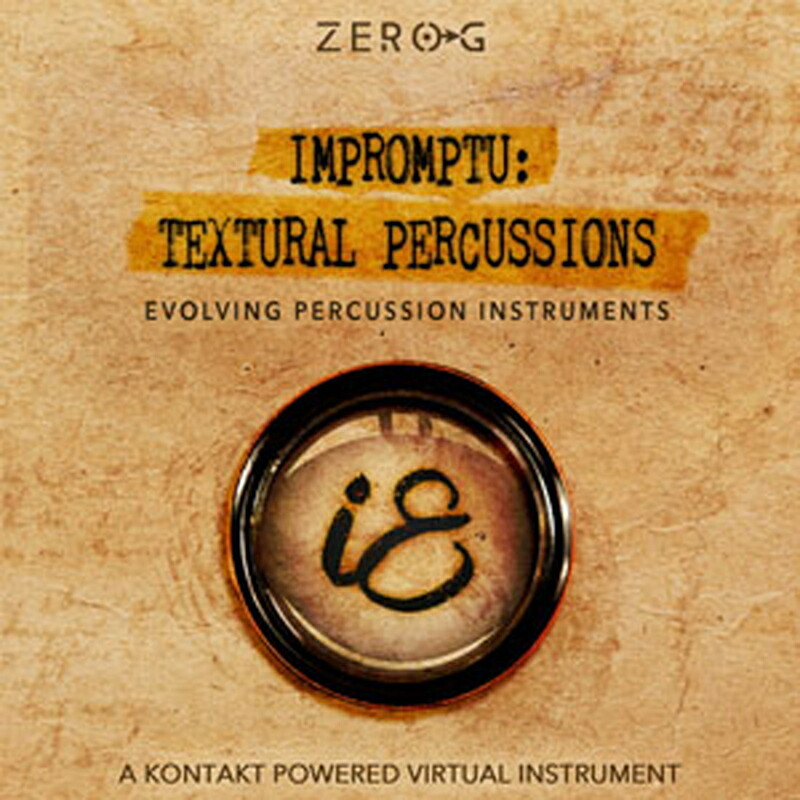 ZERO-G IMPROMPTU TEXTURAL PERCUSSIONS(オンライン納品)(2時間以内に納品) プラグインソフト