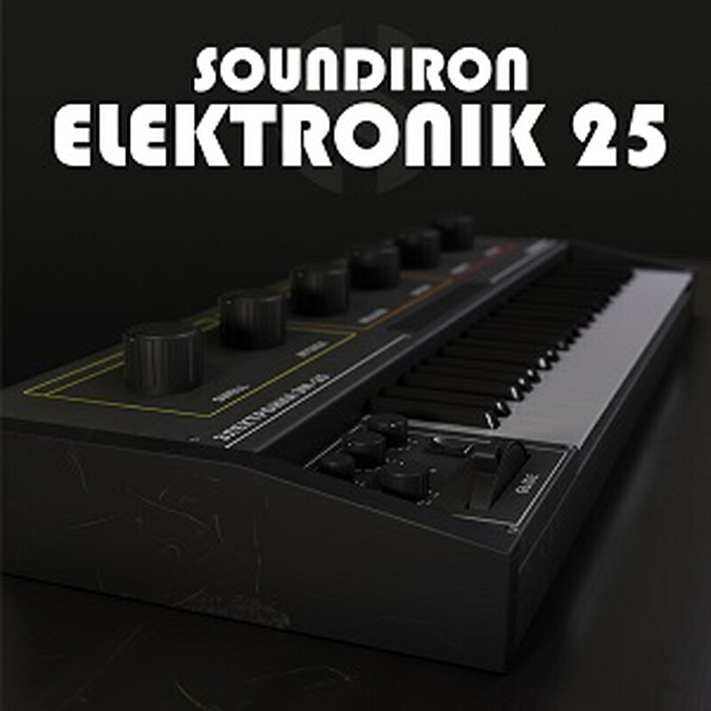 SOUNDIRON ELEKTRONIK 25(オンライン納品)(2時間以内に納品) プラグインソフト