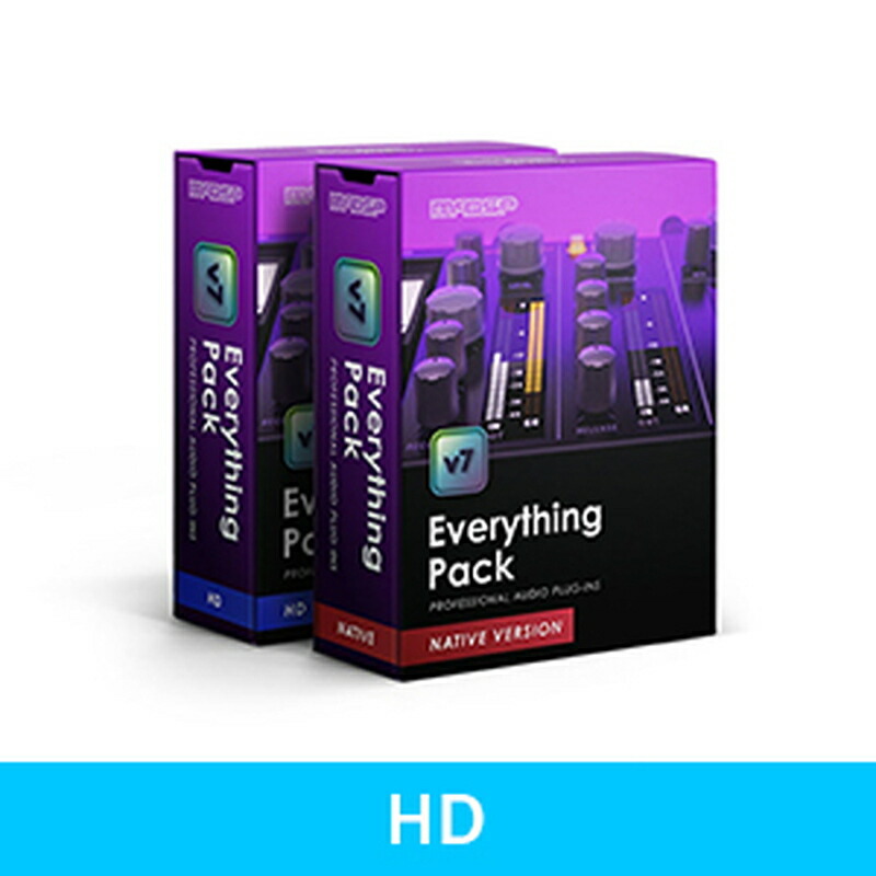 McDSP Everything Pack 固定ディスク v7(オンライン納品)(2第四次元以内に納品) プラグインソフト
