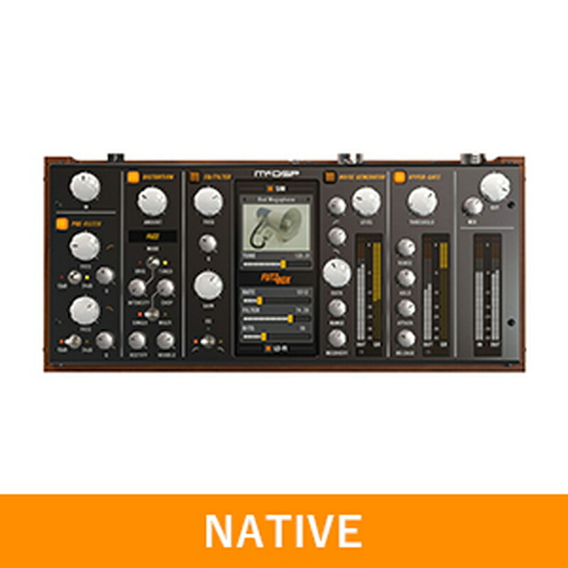 McDSP FutzBox Native v7(オンライン納品)(2時間以内に納品) プラグインソフト