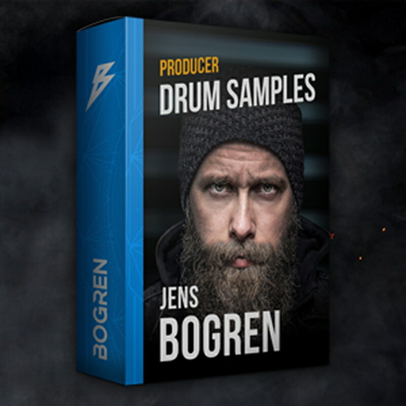 BOGREN DIGITAL JENS BOGREN SIGNATURE DRUM SAMPLES(オンライン納品)(2時間以内に納品) プラグインソフト
