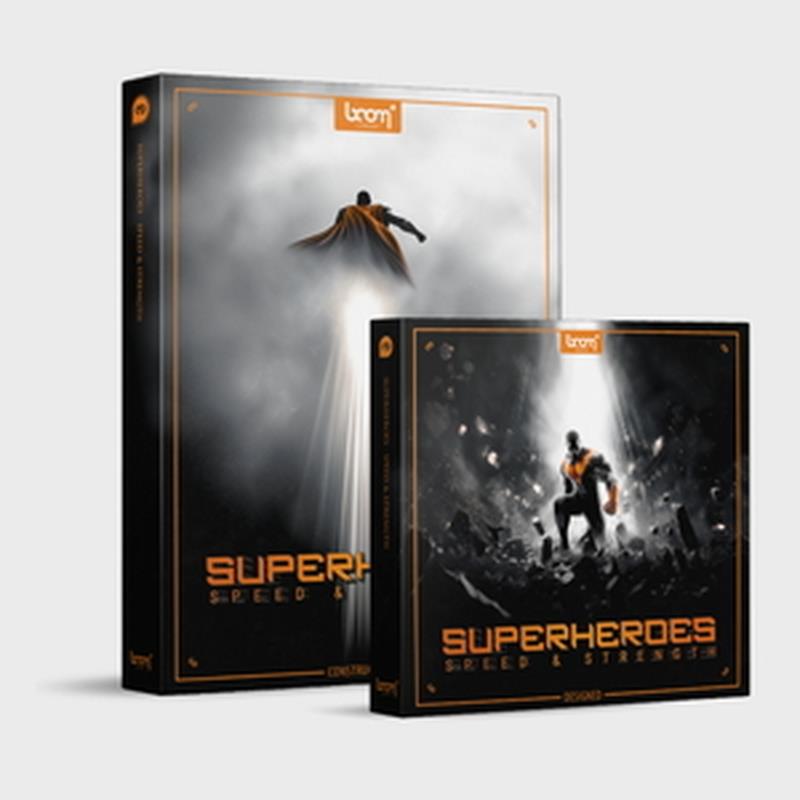 BOOM Library SUPERHEROES - SPEED & STRENGTH - BUNDLE(オンライン納品)(2時間以内に納品) プラグインソフト 30,538円