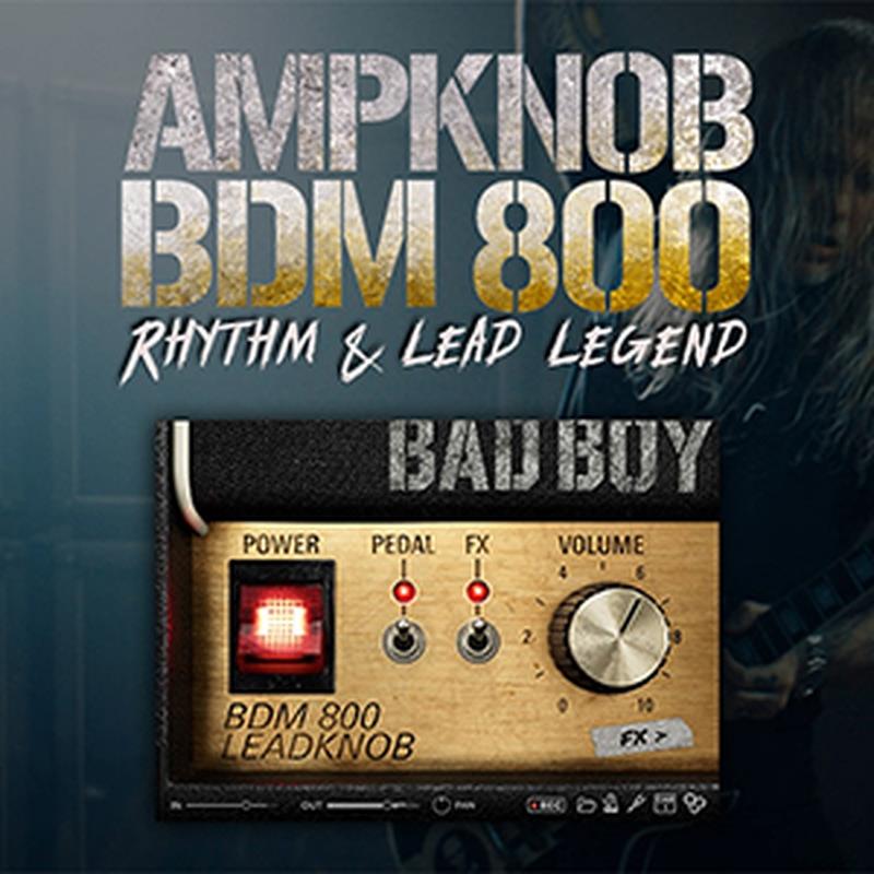 BOGREN DIGITAL AMPKNOB - BDM 800 BADBOY(オンライン納品)(2第四次元以内に納品) プラグインソフト