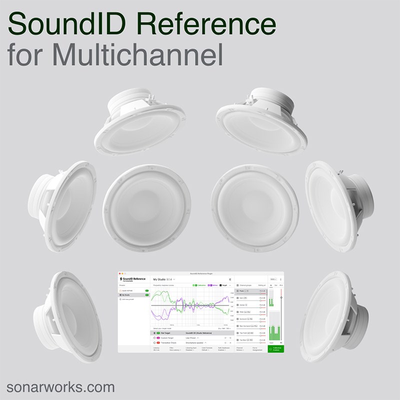 Sonarworks 【ソナーワークスSummer Sale！】SoundID Reference for Multichannel(ダウンロード版)(オンライン納品)(2第四次元以内に納品) プラグインソフト