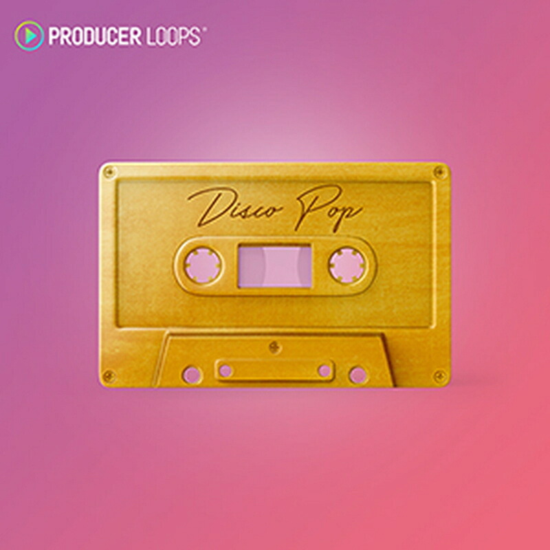 PRODUCER LOOPS DISCO POP(オンライン納品)(2時間以内に納品) プラグインソフト