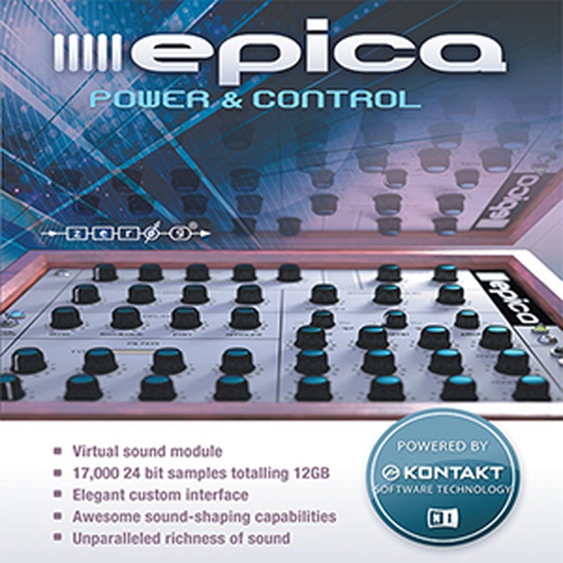 ZERO-G EPICA(オンライン納品)(2時間以内に納品) ソフトウェア音源
