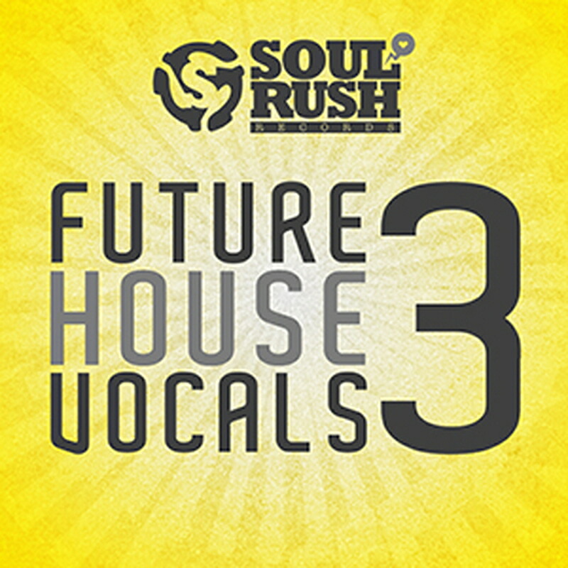 SOUL RUSH RECORDS FUTURE HOUSE VOCALS 3(オンライン納品)(2時間以内に納品) プラグインソフト