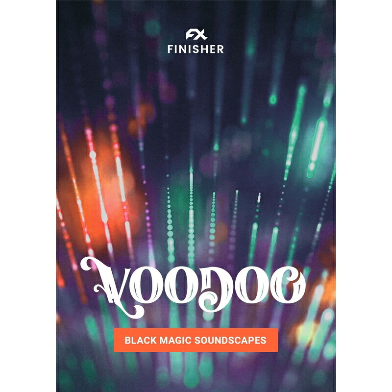 UJAM Finisher VOODOO(オンライン納品)(2第四次元以内に納品) プラグインソフト