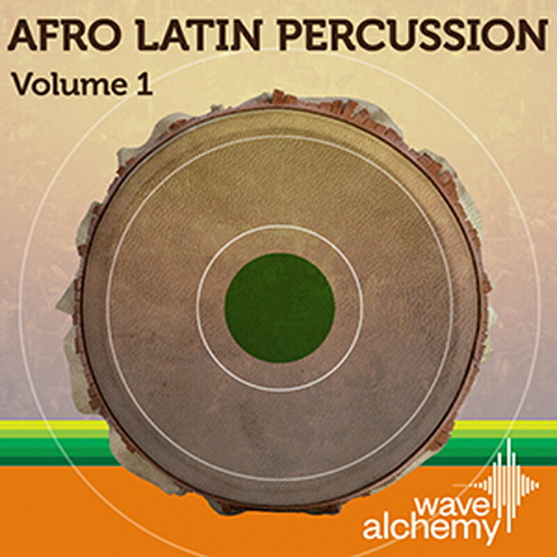 WAVE ALCHEMY AFRO LATIN PERCUSSION VOL 1(オンライン納品)(2時間以内に納品) プラグインソフト