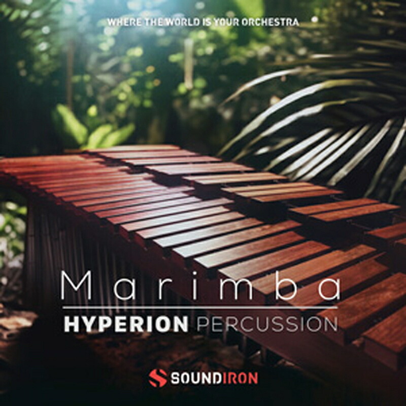 SOUNDIRON HYPERION PERCUSSION: MARIMBA(オンライン納品)(2時間以内に納品) プラグインソフト