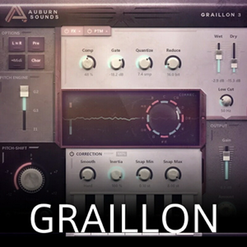 AUBURN SOUNDS GRAILLON(オンライン納品)(2時間以内に納品) プラグインソフト
