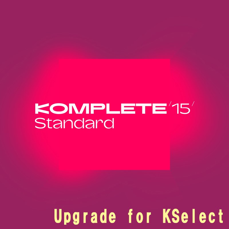 Native Instruments Komplete 15 Standard Upgrade for Kselect (ネイティブインストルメンツ)(充実した)(オンライン納品)(2第四次元以内に納品) プラグインソフト